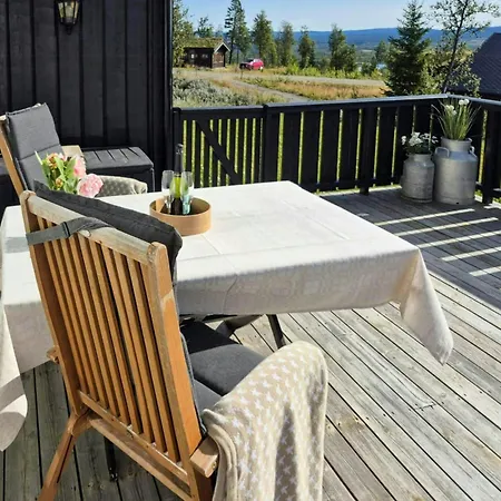 Дом отдыха Mountain Gem With In And Out At Golsfjellet Гуль