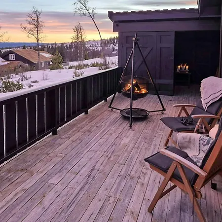 Mountain Gem With Ski In And Out At Golsfjellet * Gol