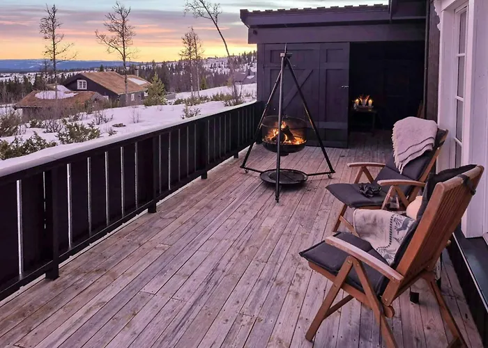 Mountain Gem With Ski In And Out At Golsfjellet * Gol