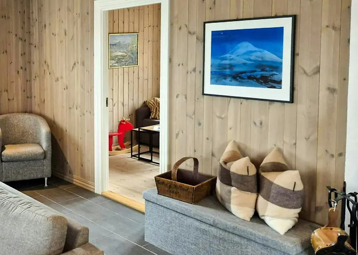 Mountain Gem With Ski In And Out At Golsfjellet Ferienhaus