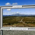 Mountain Gem With In And Out At Golsfjellet